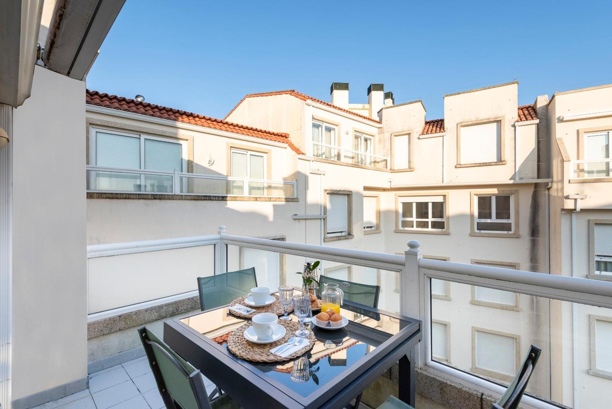 Apartamento Playa Silgar -50 M Playa Con 2 Garajes Y 3 Dormitorios ซันเชนโช ภายนอก รูปภาพ